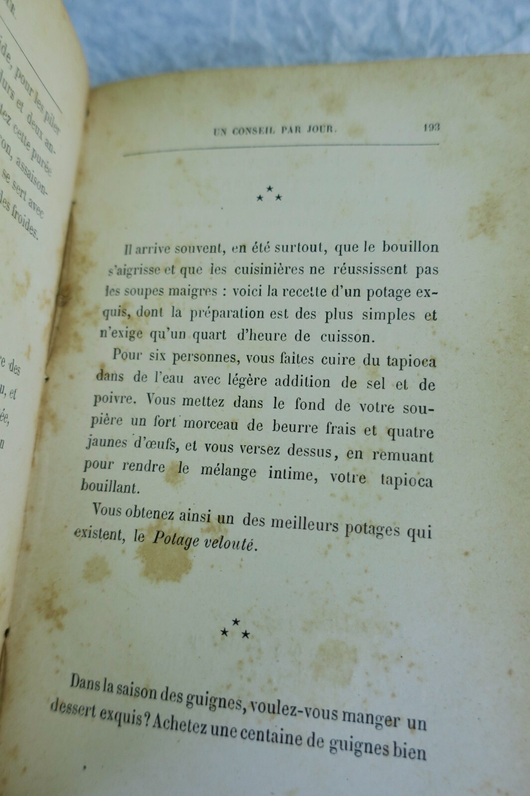 conseil par jour. Guide pratique de la vie usuelle 1879 – Image 4