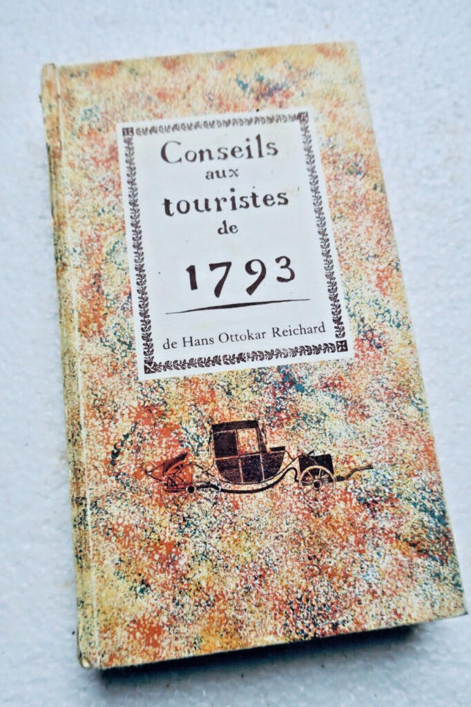 Historical travel advice from the 18th century