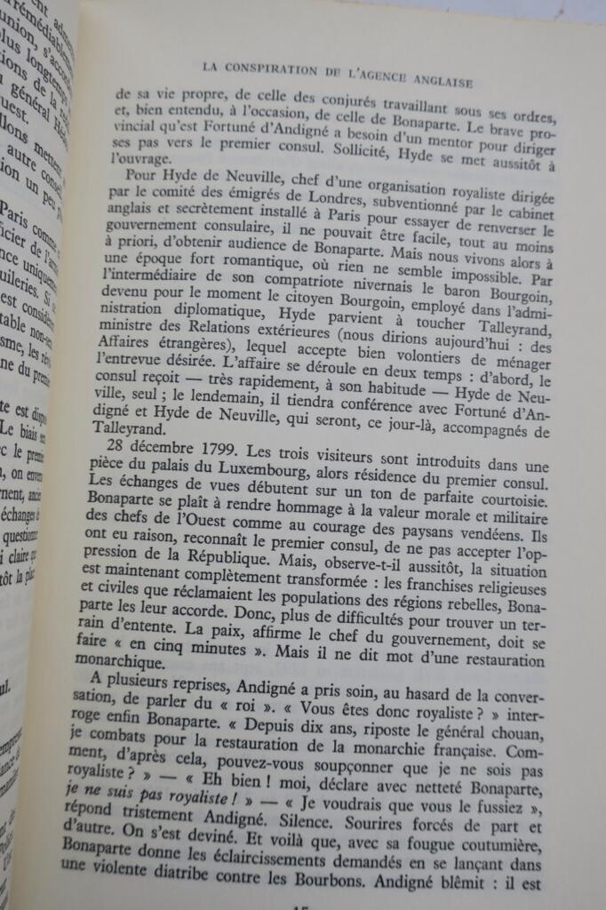 CONSPIRATEURS AU TEMPS DE NAPOLEON 1Er