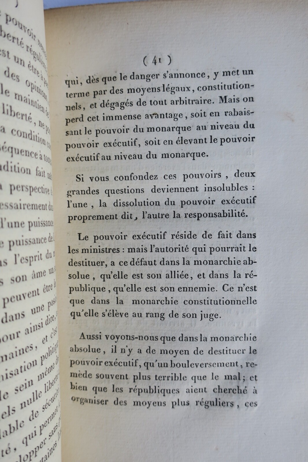 CONSTANT Principes de politique applicables à tous les gouvernements 1815 – Image 4