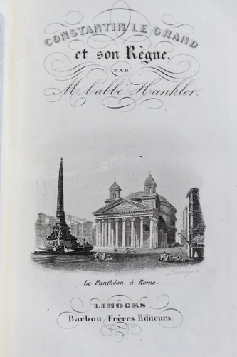Die Herrschaft von Konstantin dem Großen<span class="lla-card-orig-wrap"><span class="lla-card-orig">❦ Constantin-le-Grand et son règne. 1846</span></span> - La Librairie Antique