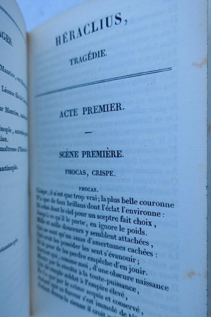 CORNEILLE Pierre Chefs-d&rsquo;oeuvre dramatiques de P. Corneille 1831