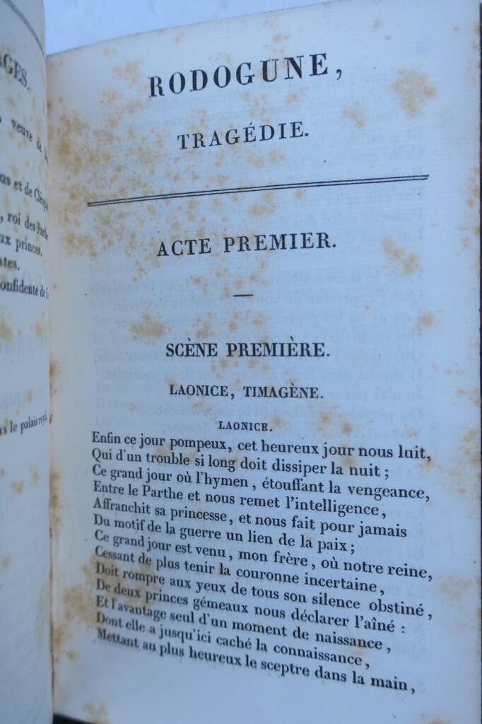 CORNEILLE Pierre Chefs-d&rsquo;oeuvre dramatiques de P. Corneille 1831