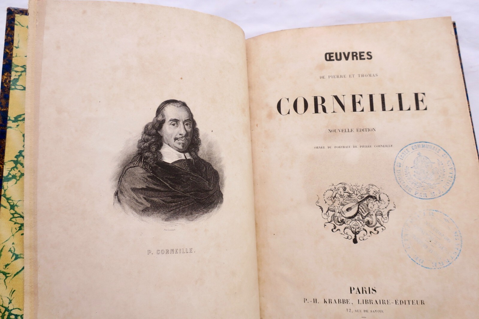 皮埃尔和托马斯·科尔奈的作品<span class="lla-card-orig-wrap"><span class="lla-card-orig">❦ CORNEILLE, Pierre & Thomas Corneille 1853</span></span> - La Librairie Antique