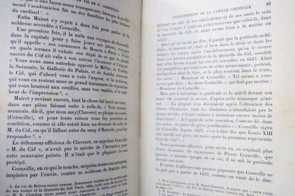 Dark and new aspects of Corneille's life