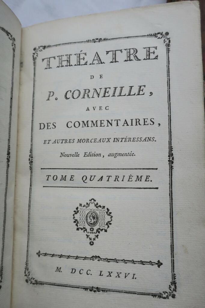 Theater von P. CORNEILLE