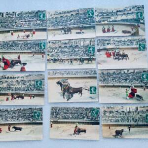Corrida NIMES 13 CPA 1907