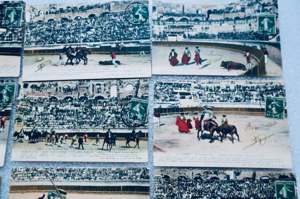 Corrida NIMES 13 CPA 1907