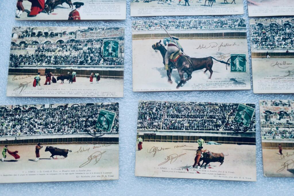 Corrida NIMES 13 CPA 1907
