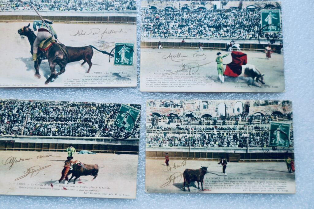 Corrida NIMES 13 CPA 1907