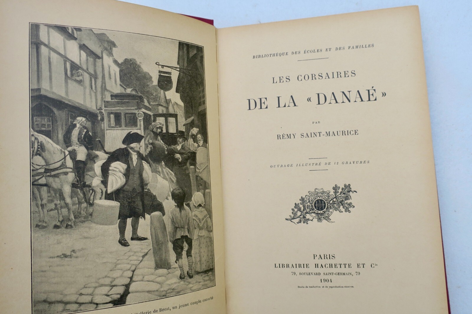 Corsairs of the Danae: Maritime Adventure<span class="lla-card-orig-wrap"><span class="lla-card-orig">❦ CORSAIRES DE LA “DANAE” 1904</span></span> - La Librairie Antique