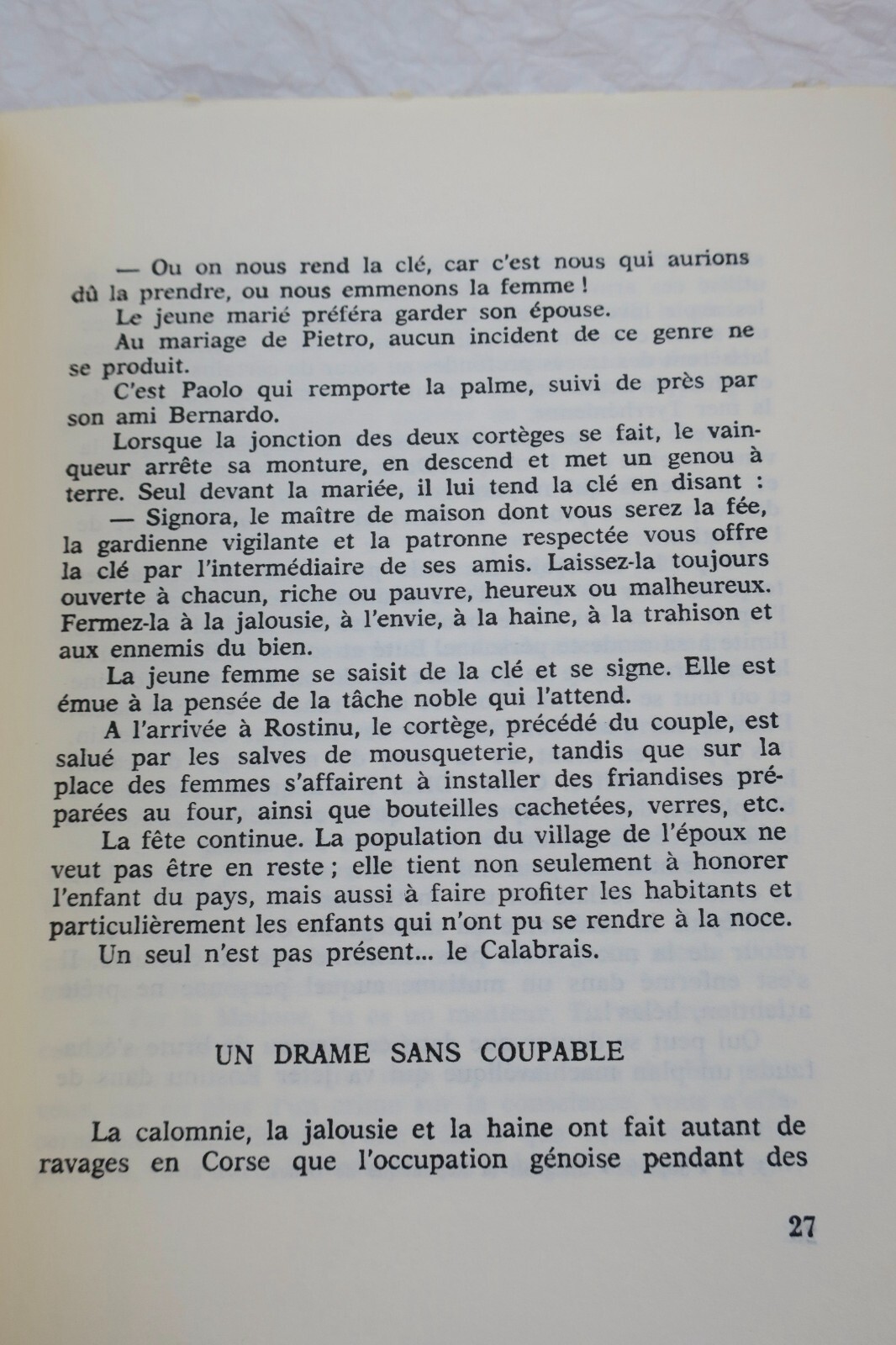 Korsische Vendetta und die Beständigkeit der Liebe<span class="lla-card-orig-wrap"><span class="lla-card-orig">❦ CORSE La Vendetta ne tue pas l’amour</span></span> - La Librairie Antique