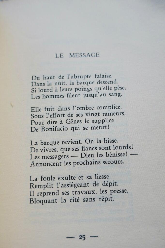 Brief von Vincent Muselli