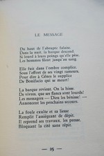 CORSE Paul Barboni – Lettre de Vincent Muselli Bonifacio, Ville morte - La Librairie Antique