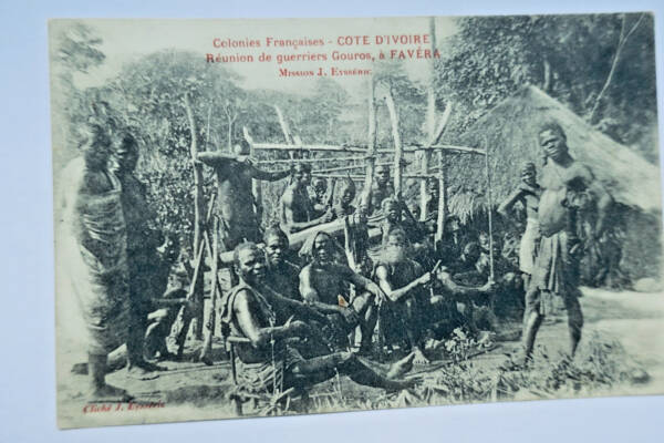 Côte-d'Ivoire réunion des guerriers Gouros