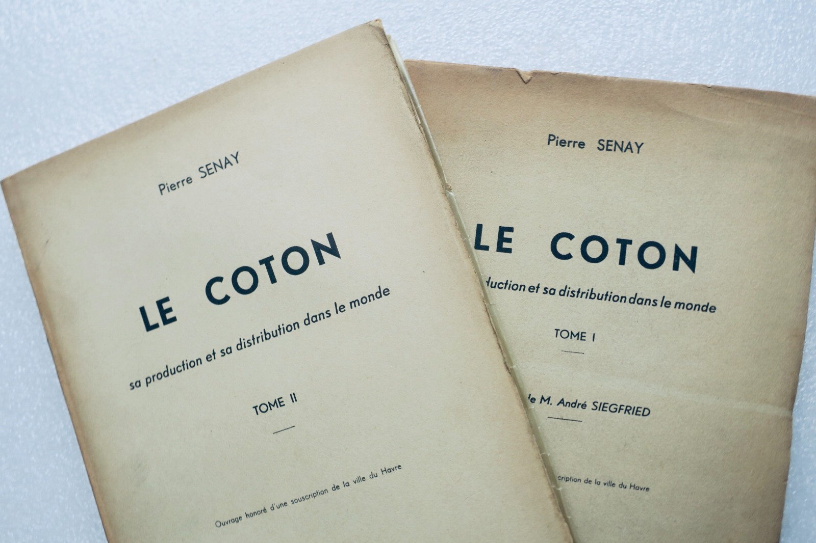 Baumwolle: Weltweite Produktion und Verteilung<span class="lla-card-orig-wrap"><span class="lla-card-orig">❦ Coton Pierre Senay Le coton sa production et distribution dans la monde 1937-39</span></span> - La Librairie Antique