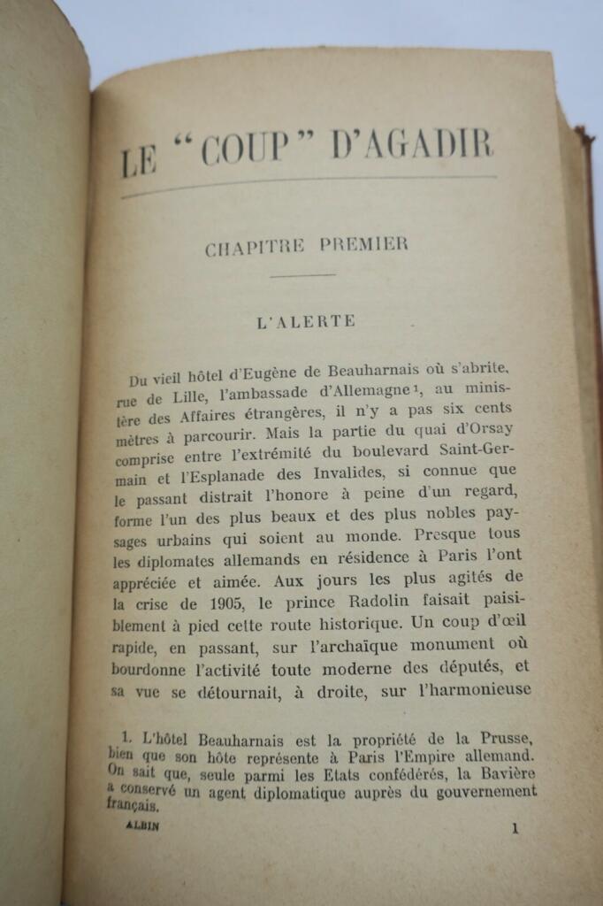 The Agadir Crisis of 1911: Origins and Development