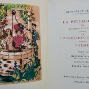 COURTELINE LA CONVERSATION D'ALCESTE ill.de Boucher