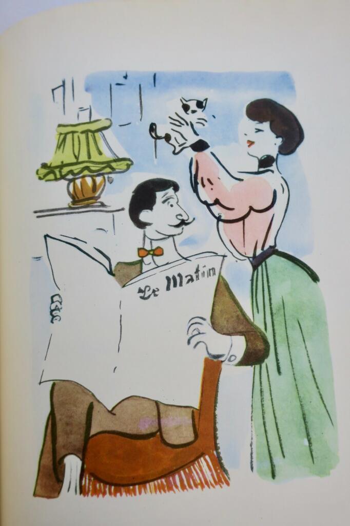 COURTELINE LES LINOTTES – LIEDS DE MONTMARTRE ill-Oberlé