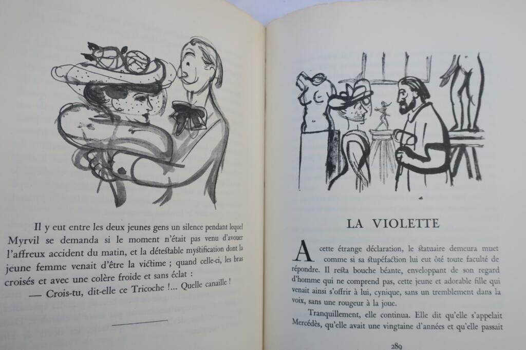 COURTELINE LES LINOTTES – LIEDS DE MONTMARTRE ill-Oberlé