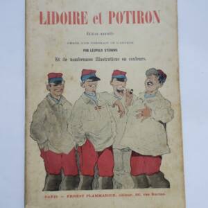 Courteline Lidoire et Potiron ill- par Stévens