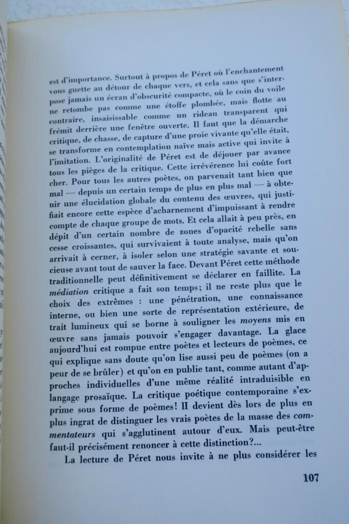 Introduction to Benjamin Péret's Works