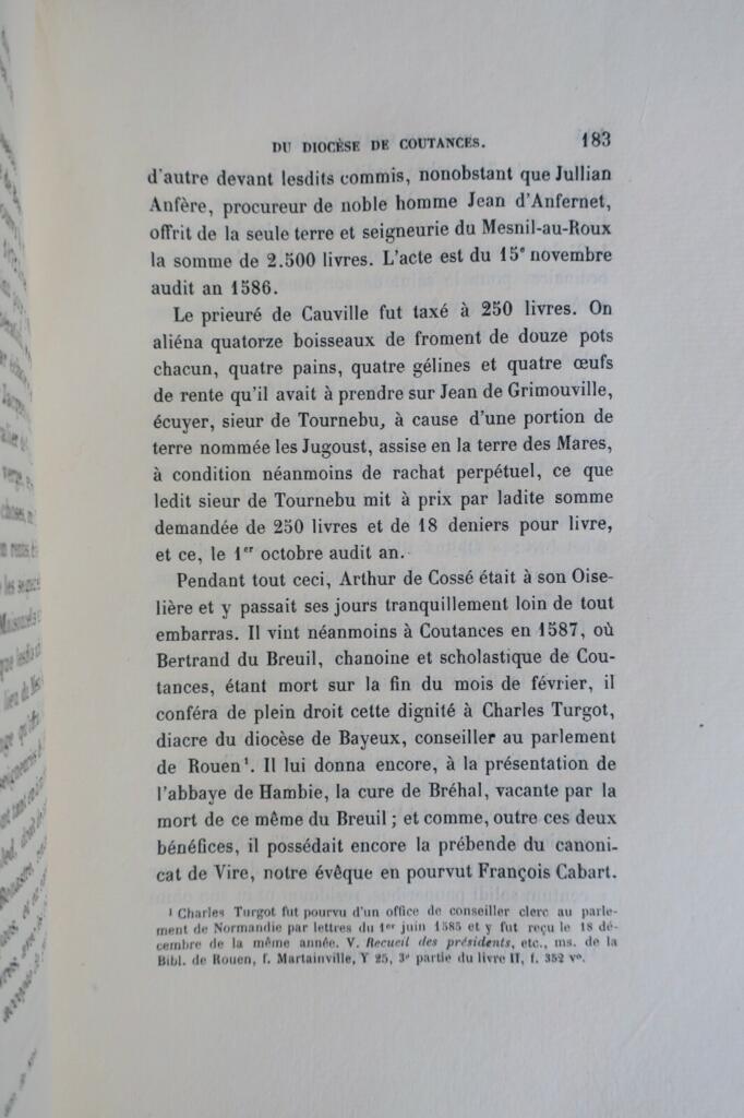 Kirchengeschichte des Bistums Coutances