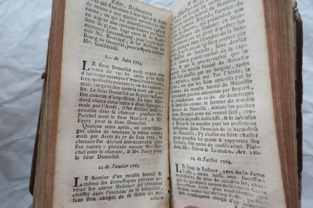 Normandy customs, edicts and judicial decisions