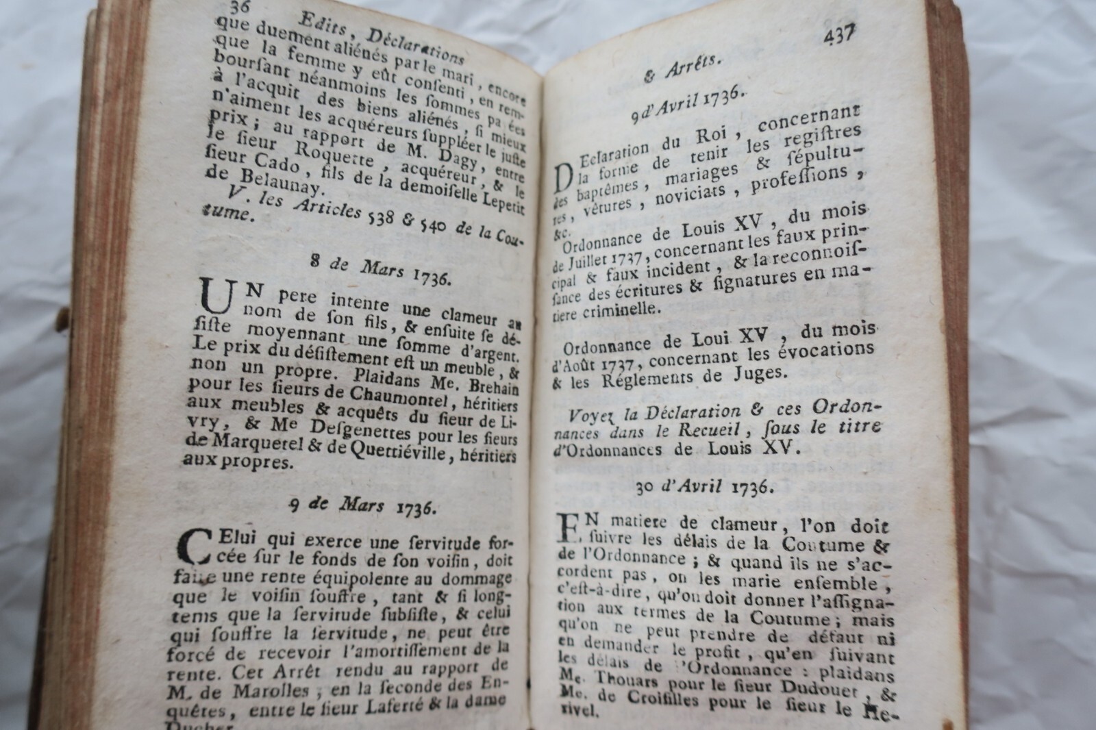 COUTUMES DU PAYS ET DUCHÉ DE NORMANDIE, anciens ressorts et Enclaves d'icelui.. – Image 8