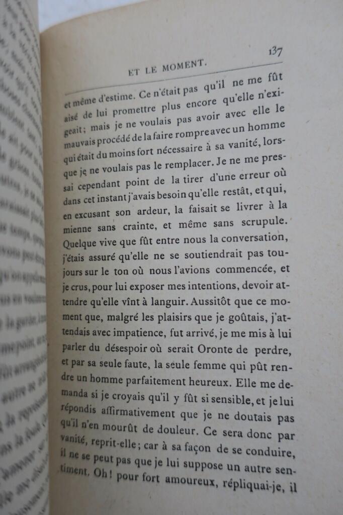 CREBILLON LE FILS LA NUIT ET LE MOMENT ou les matines de cythère 1881