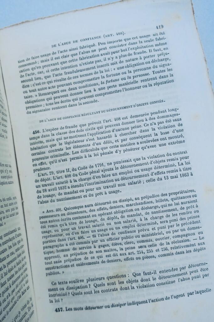 Lessons on Criminal Law
