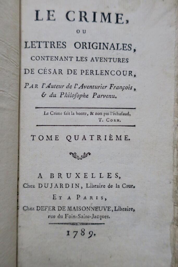 Crime: Abenteuer des César de Perlenco