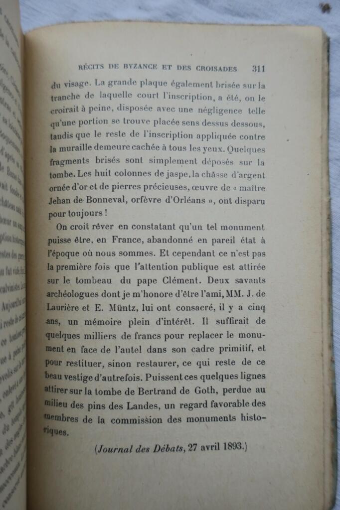 Croisade SCHLUMBERGER Récits de Byzance et des croisades 1917