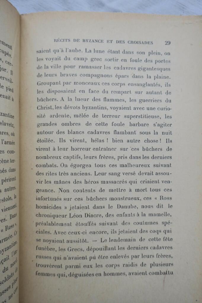 Croisade SCHLUMBERGER Récits de Byzance et des croisades 1917