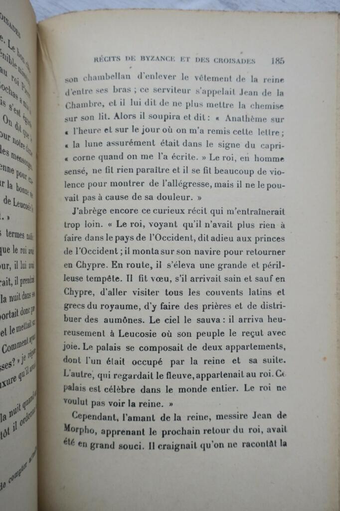 Croisade SCHLUMBERGER Récits de Byzance et des croisades 1917