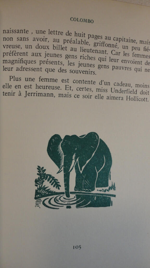 CROISSET (Frantz Wiener) La féérie cinghalaise – Ceylan avec les anglais