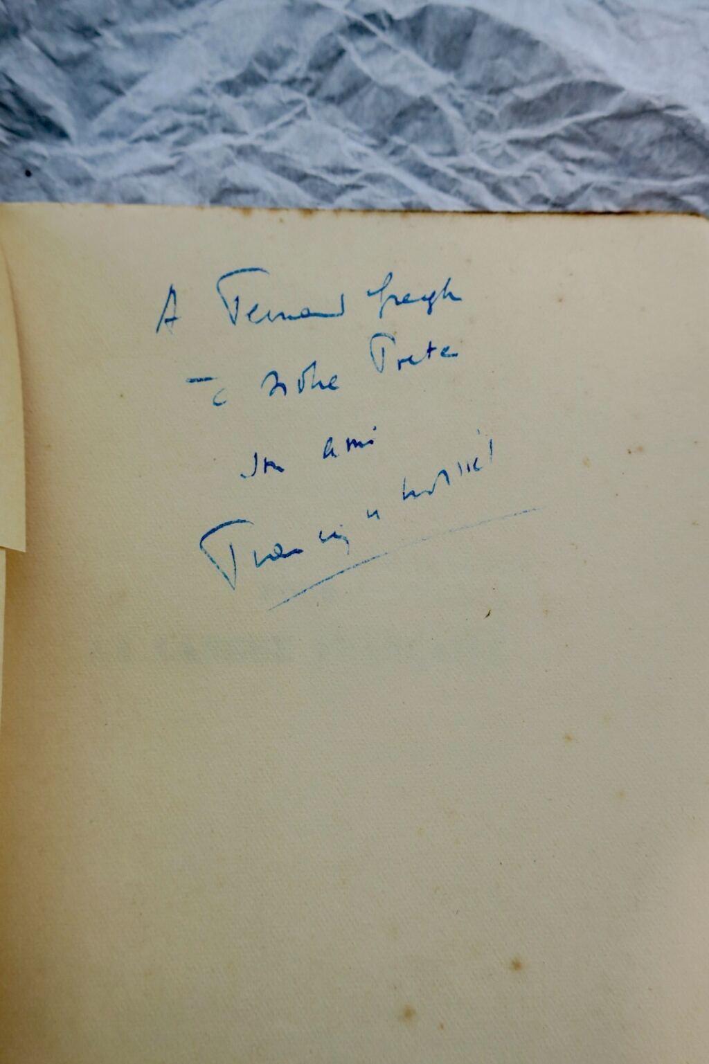 CROISSET - Dedication for French Language