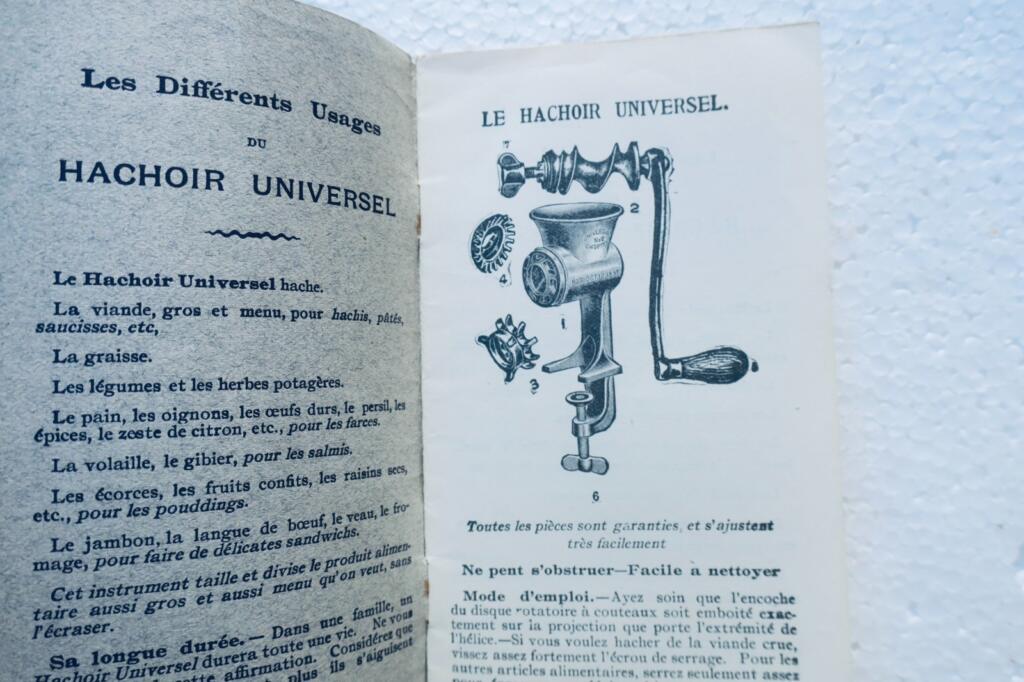 cuisine HACHOIR UNIVERSEL