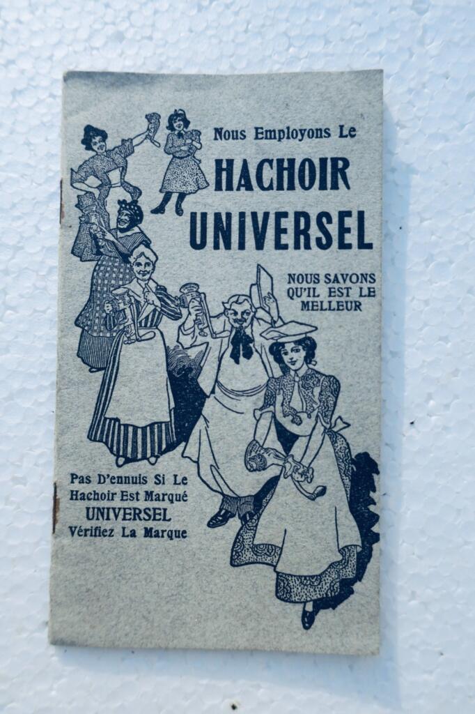 cuisine HACHOIR UNIVERSEL