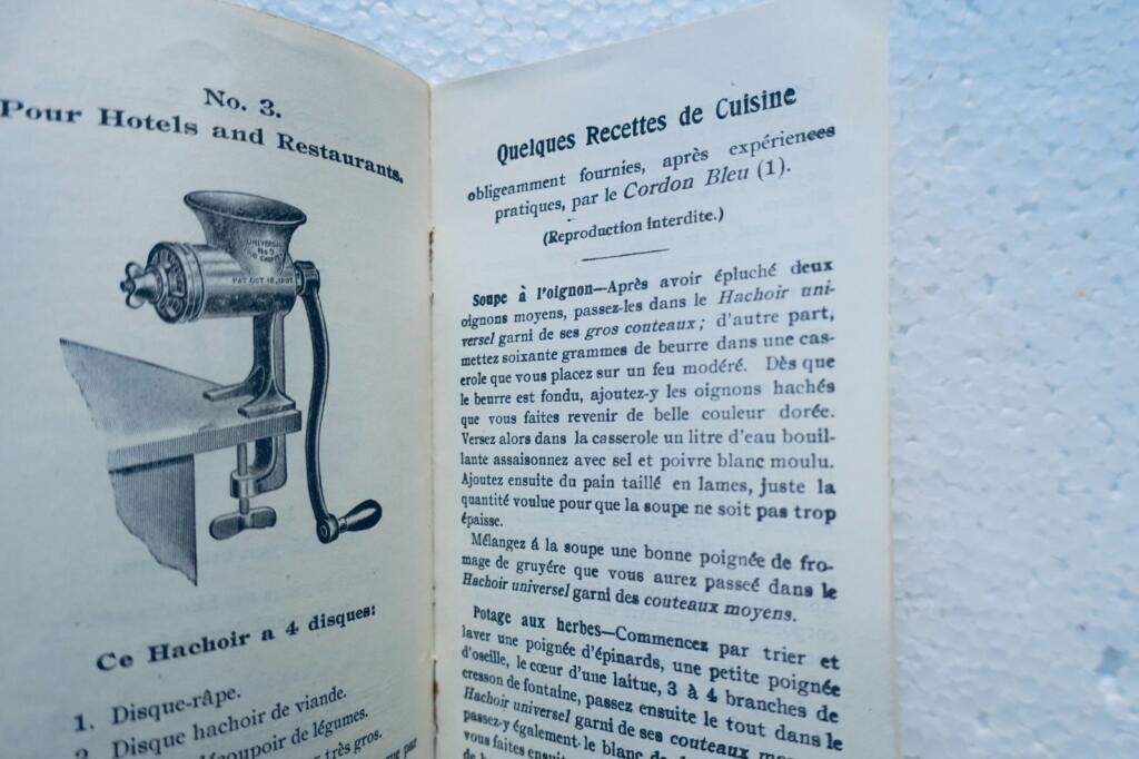 cuisine HACHOIR UNIVERSEL