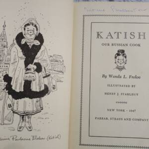 Cuisine Katish: Our Russian cook 1947