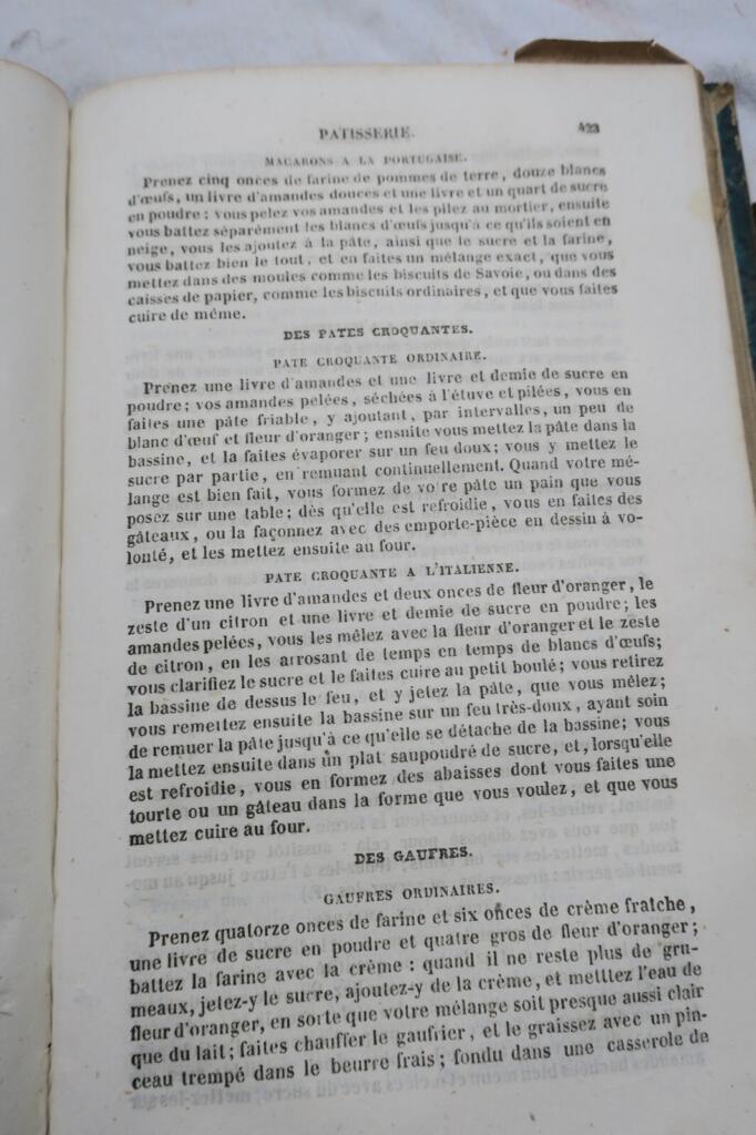 Cuisine Le CUISINIER ROYAL par Viart 1842