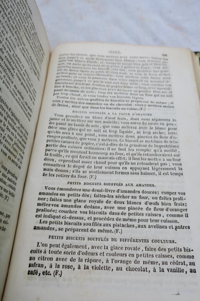 Classic French culinary guide with wine service