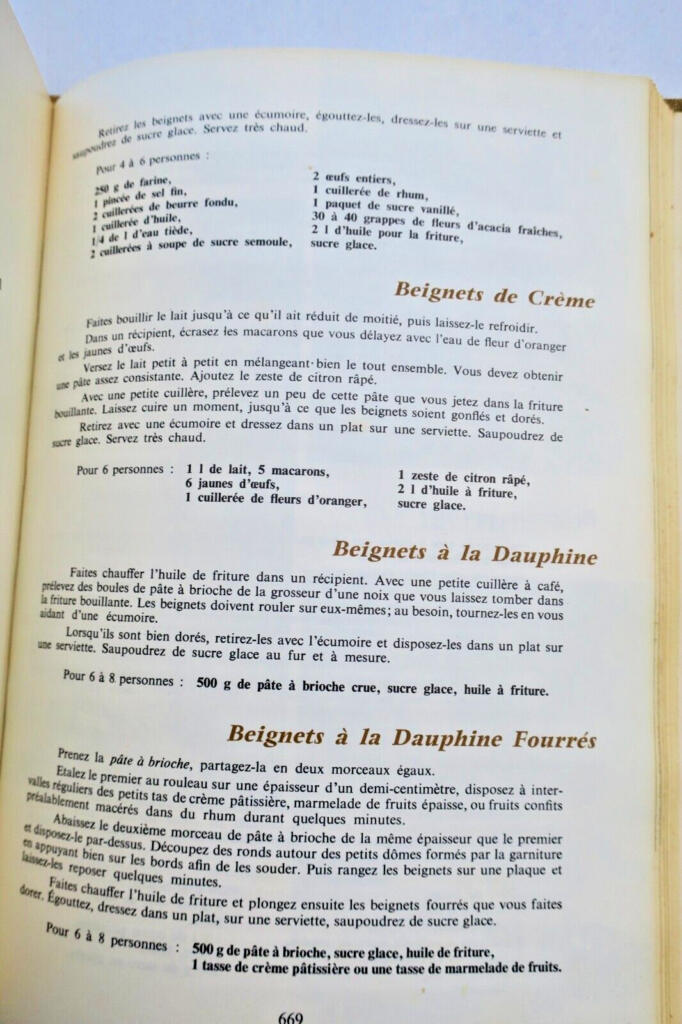 Culinary techniques and secrets