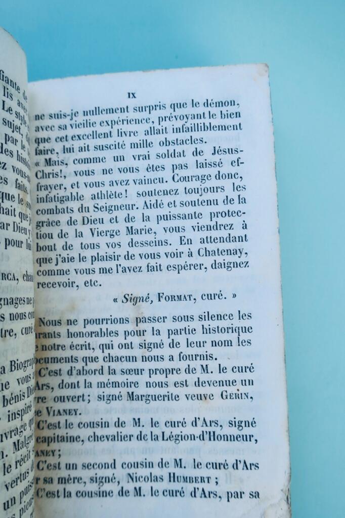 Curé d’Ars biographie de M. le curé d’Ars 1857