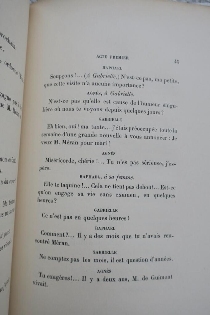 CUREL François. L’amour brode 1893