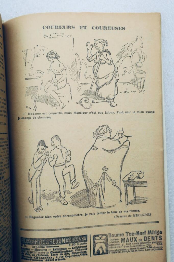 curiosa Almanach du Journal Amusant – 1926