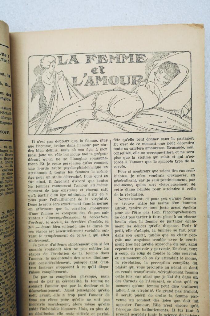 curiosa Almanach du Journal Amusant – 1926