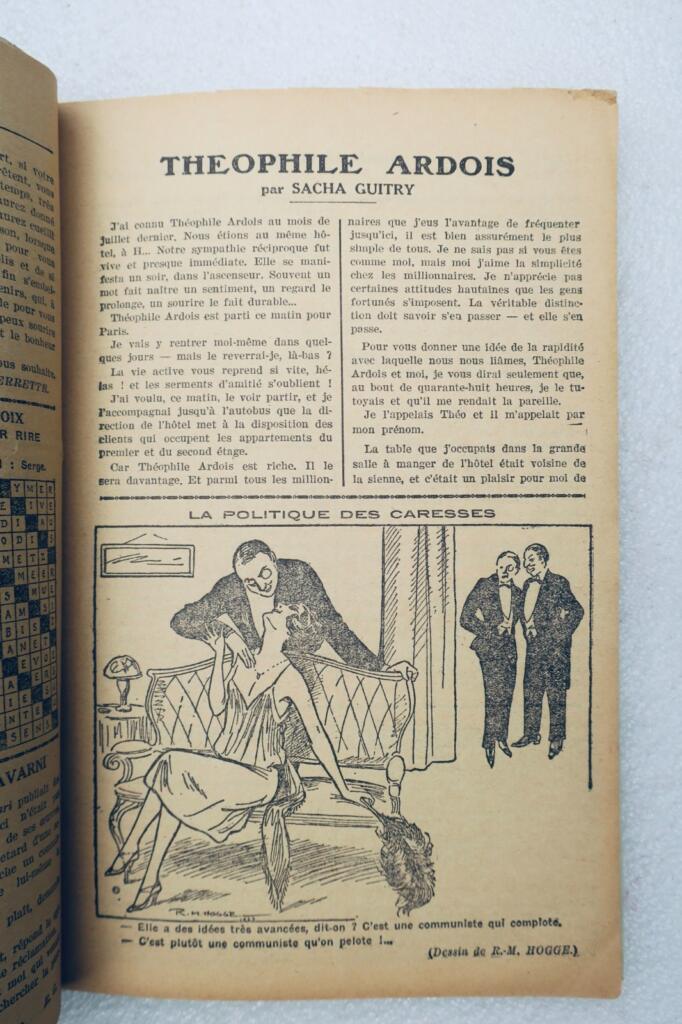 curiosa Almanach du Journal Amusant – 1926