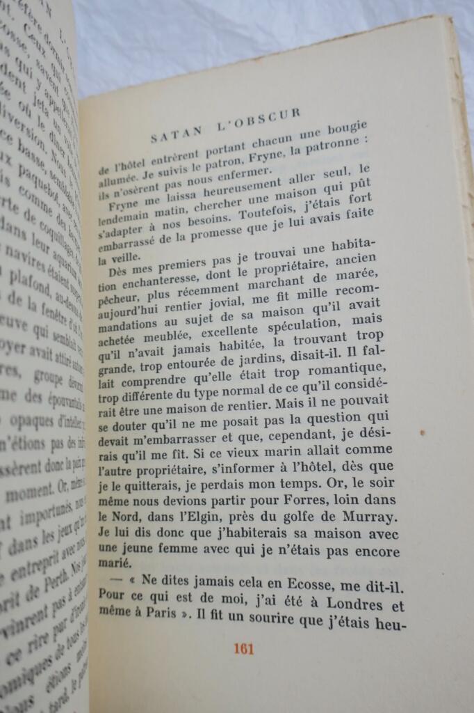 curiosa BOSSCHÈRE Jean de Satan l&rsquo;obscur